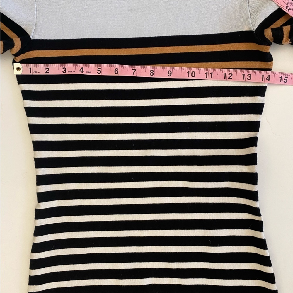 T By Alexander Wang || Engineered Stripe T-Shirt … - image 5